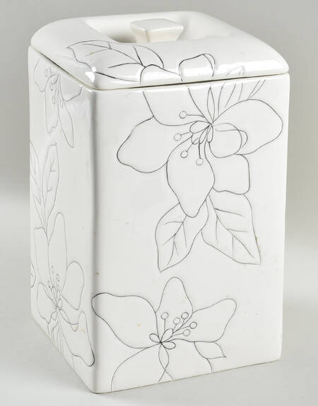 Anna White 10" Storage Jar & Lid