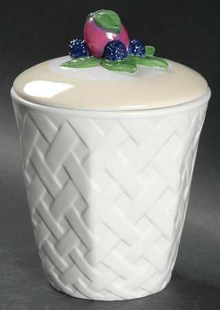 Orchard in Bloom Small Canister & Lid