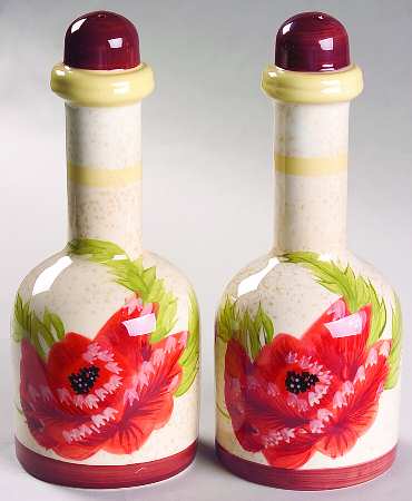 Poppies Salt & Pepper Set