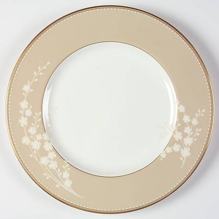 Bellina (Gold Trim) Accent Luncheon Plate