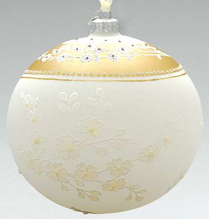 Bellina (Gold Trim) Jumbo Ornament