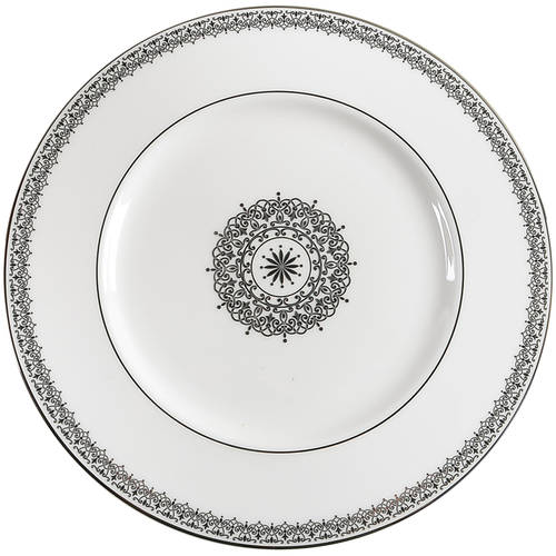 Lace Couture Accent Luncheon Plate