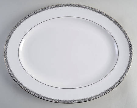 Lace Couture 16" Oval Serving Platter