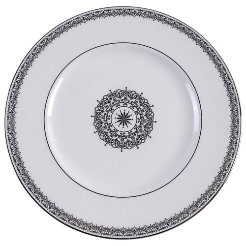 Lace Couture Accent Luncheon Plate
