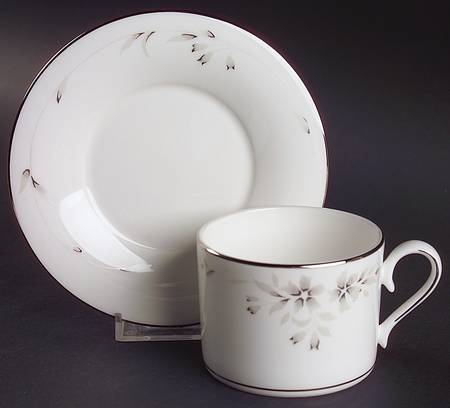 Sheer Bliss Flat Cup & Saucer Set