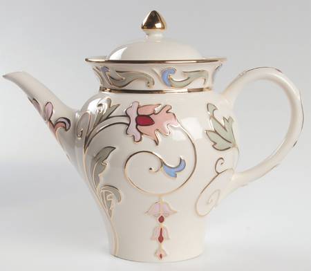 Gilded Garden Teapot & Lid