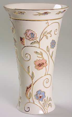 Gilded Garden 9" Vase