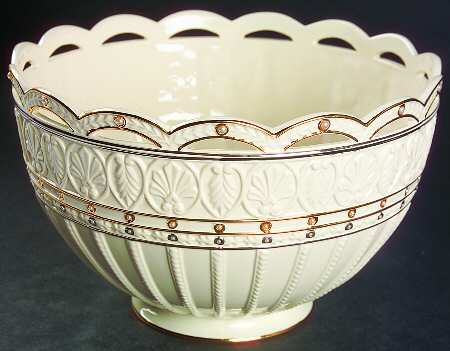 Florentine & Pearl 9" Round Deep Bowl