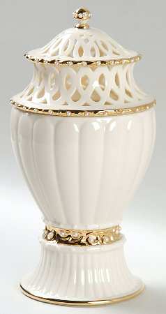 Florentine & Pearl Candle Jar & Lid