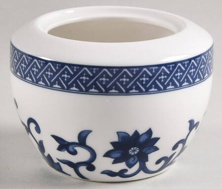 Mandarin Blue Sugar Bowl No Lid