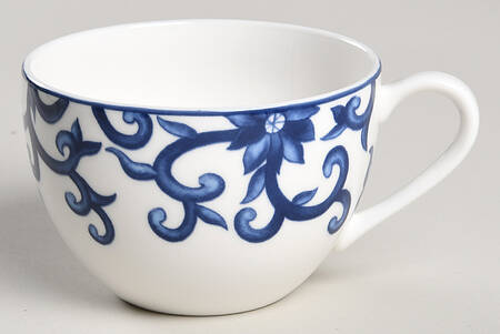 Mandarin Blue Flat Cup