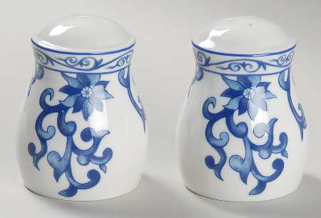 Mandarin Blue Salt & Pepper Set