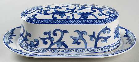 Mandarin Blue 1/4 Lb Covered Butter