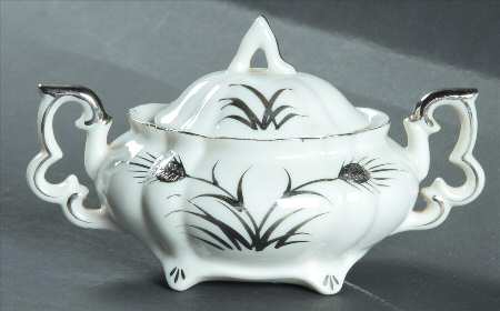 224 (Platinum Wheat & Trim) Mini Sugar Bowl No Lid