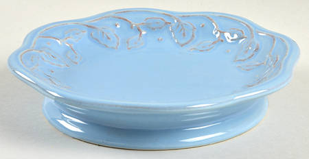 Vintage Vine Blue Mist Candleholder