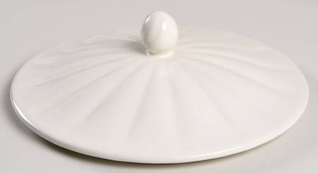 Vintage Vine Cream Lid for 2 Qt Round Covered Casserole