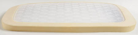 Woven Traditions Butternut Plastic Lid for 15" Rectangular Baker