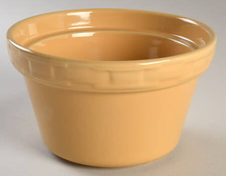Woven Traditions Butternut 1 Qt Round Casserole No Lid