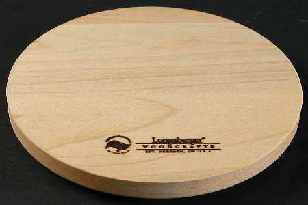 Woven Traditions Butternut Rd Wood Cutting Board for Cheese & Cracker Tray