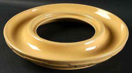 Woven Traditions Butternut Round Cheese & Cracker Tray No Cutting Board