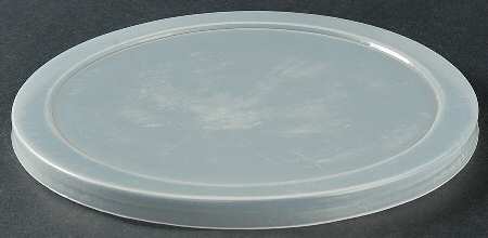 Woven Traditions Butternut Plastic Lid for Glassware Trifle Bowl