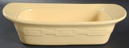Woven Traditions Butternut 2.5 Quart Rectangular Casserole No Lid