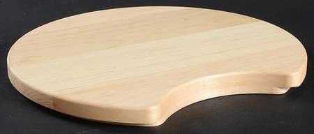 Woven Traditions Butternut Wood Lid for 10" Footed Bowl