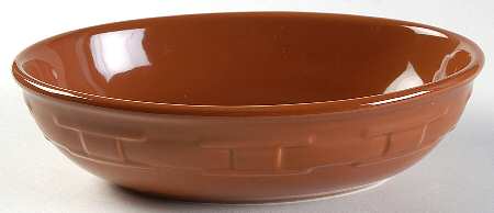 Woven Traditions Spice 9" Oval Vegetable Bowl