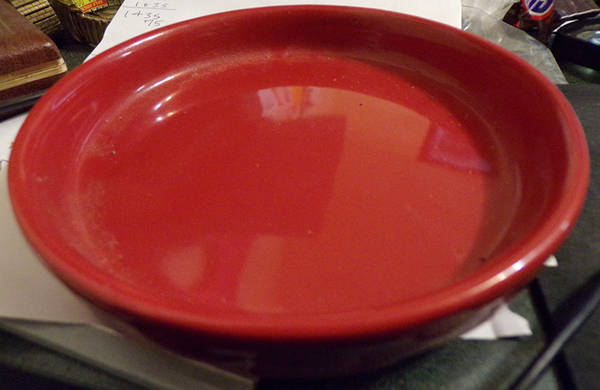 Woven Traditions Tomato (Red) 6" Flower Pot & Underplate