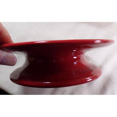 Woven Traditions Tomato (Red) Pillar Candleholder