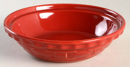 Woven Traditions Tomato (Red) 7" Pie Baking Plate
