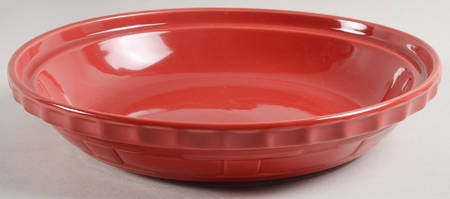 Woven Traditions Tomato (Red) 10" Pie Baking Plate