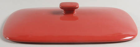 Woven Traditions Tomato (Red) Lid for 2.75 Quart Rectangular Casserole