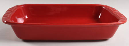 Woven Traditions Tomato (Red) 15" Rectangular Baker