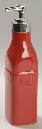 Woven Traditions Tomato (Red) Lotion/Soap Dispenser