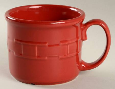 Woven Traditions Tomato (Red) Soup Mug