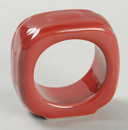 Woven Traditions Tomato (Red) Napkin Ring