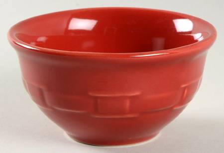 Woven Traditions Tomato (Red) Dessert Bowl
