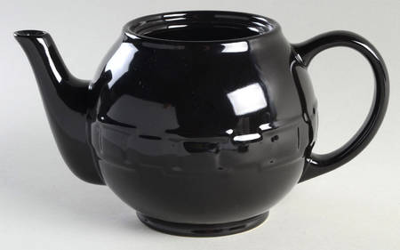 Woven Traditions Ebony Teapot No Lid