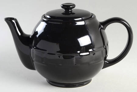 Woven Traditions Ebony Teapot & Lid
