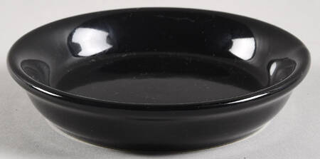 Woven Traditions Ebony Underplate for 6" Flower Pot