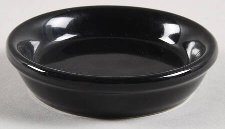 Woven Traditions Ebony Underplate for 3" Flower Pot