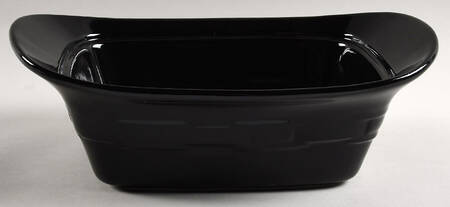 Woven Traditions Ebony 1.5 Quart Rectangular Casserole No Lid