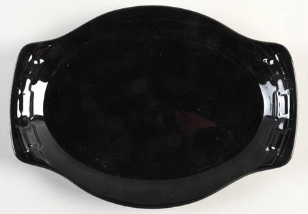 Woven Traditions Ebony 9" Oval Serving Platter