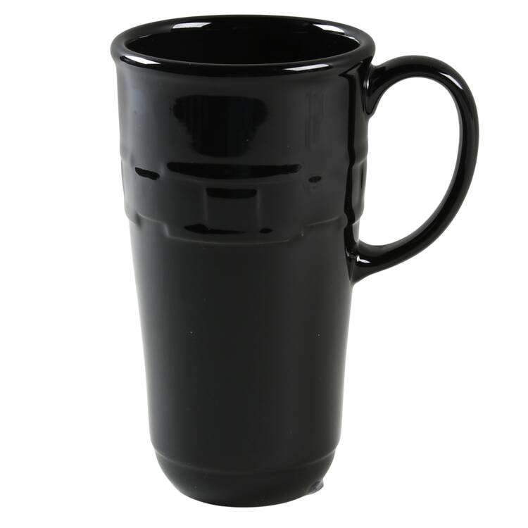Woven Traditions Ebony Travel Mug No Plastic Lid