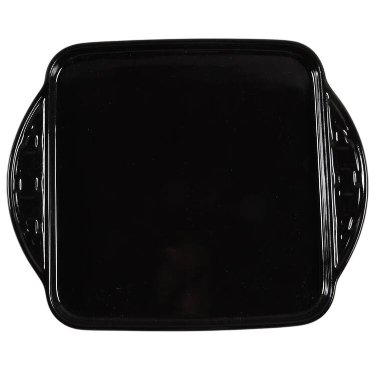 Woven Traditions Ebony 10" Square Tray/Baker Lid (for SQ10LT)