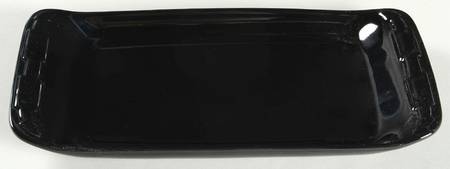 Woven Traditions Ebony Appetizer Tray/Plate