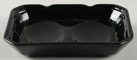 Woven Traditions Ebony Double Spoon Rest/Holder