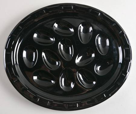 Woven Traditions Ebony Deviled Egg Platter