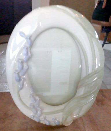 Floral Blossom Collection Oval Frame-Holds 3 1/2" X 5"